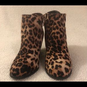 Wedge Bootie Leopard